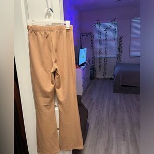 flair tan pants